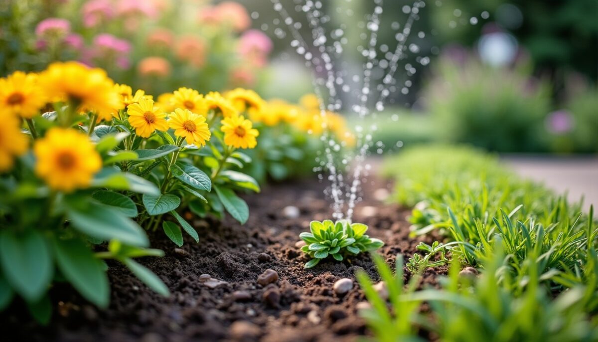 Quelles alternatives au feutre de drainage pour un jardin bien irrigué ?