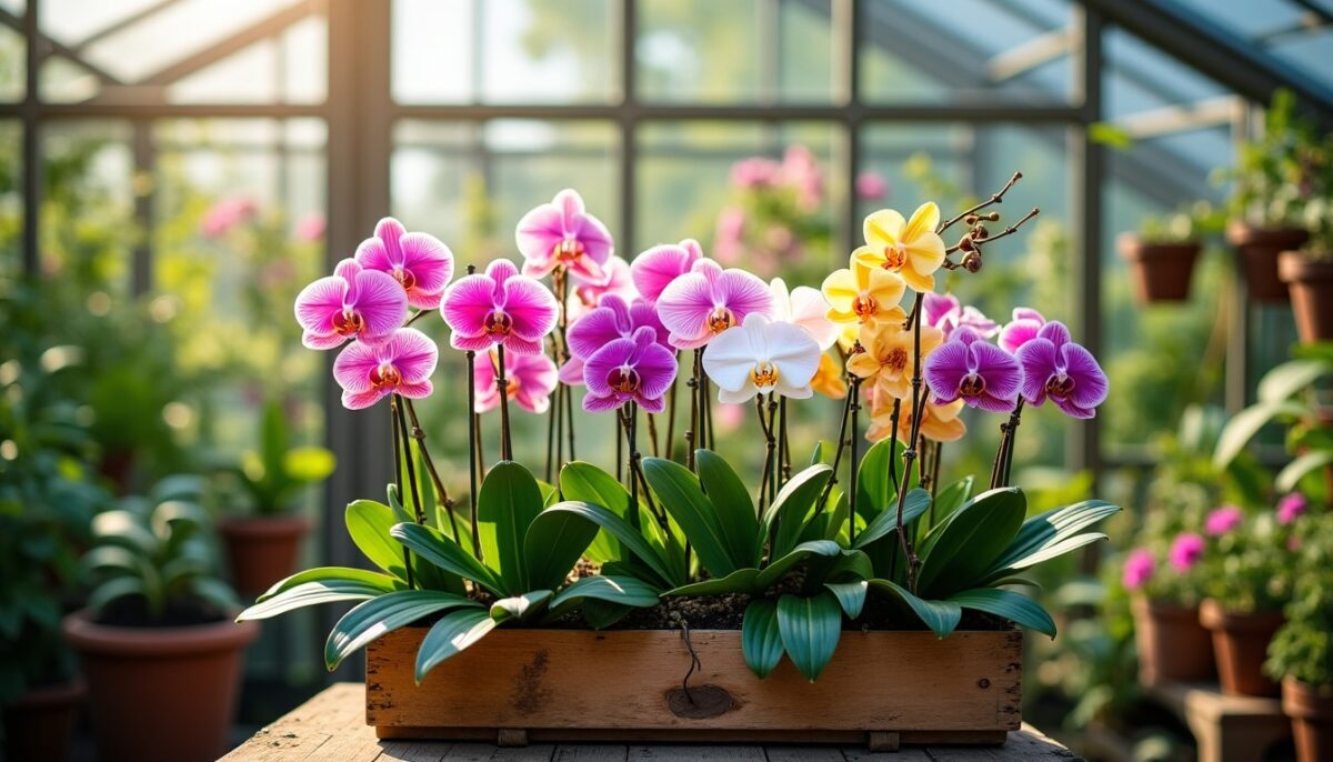 Est-il possible de cultiver plusieurs orchidées dans un grand bac ?
