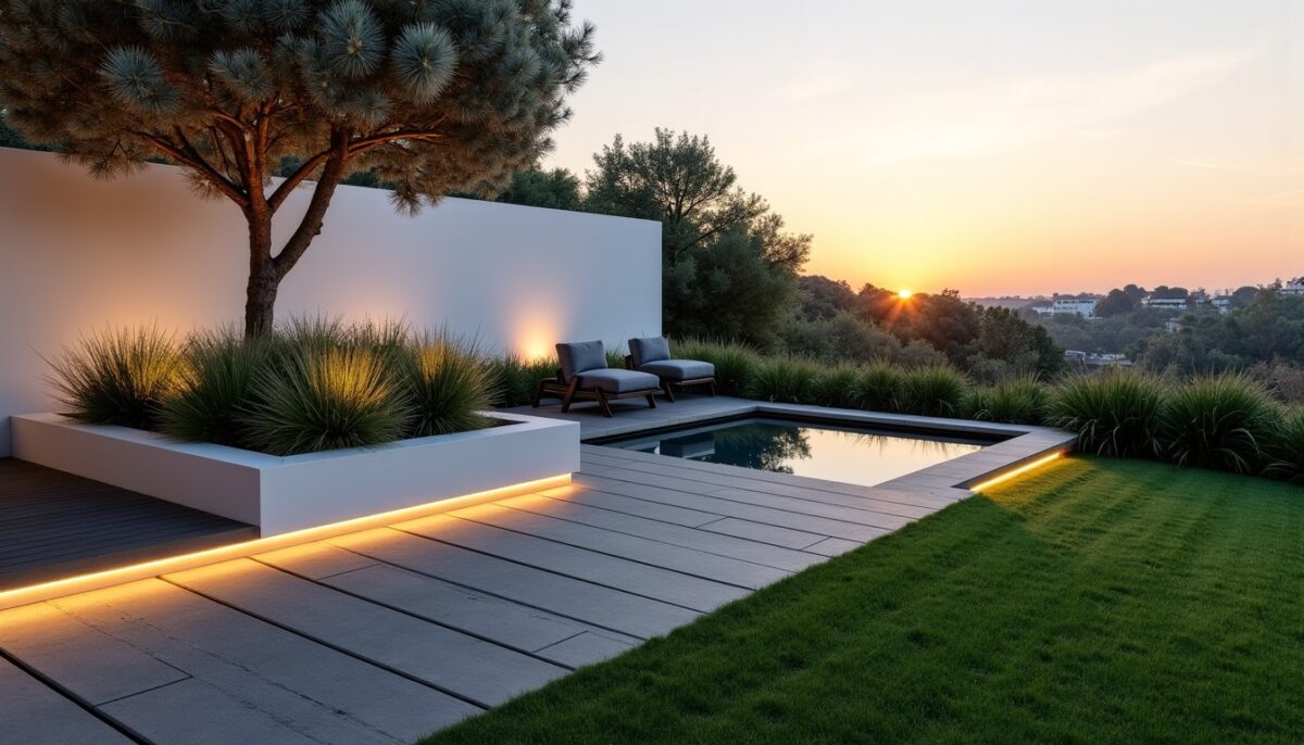 Les clés pour concevoir un jardin moderne et à la pointe des tendances