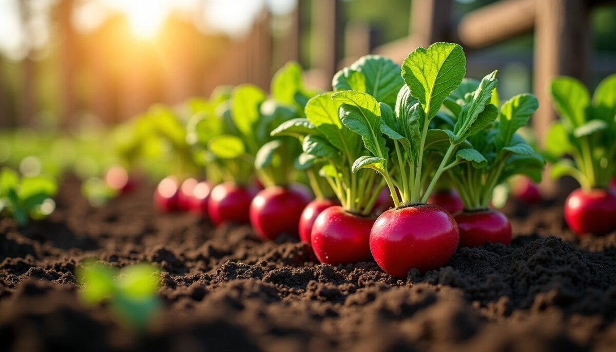 Astuces pour faire pousser des radis rapidement dans votre potager