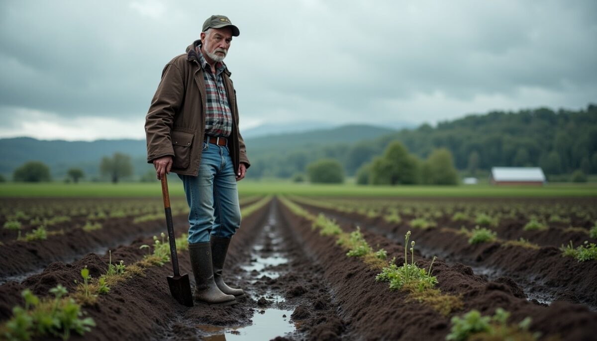 Faut-il vraiment travailler un sol détrempé après la pluie : bêcher ou labourer ?
